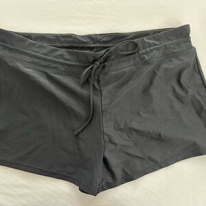Women's Black Swim Shorts